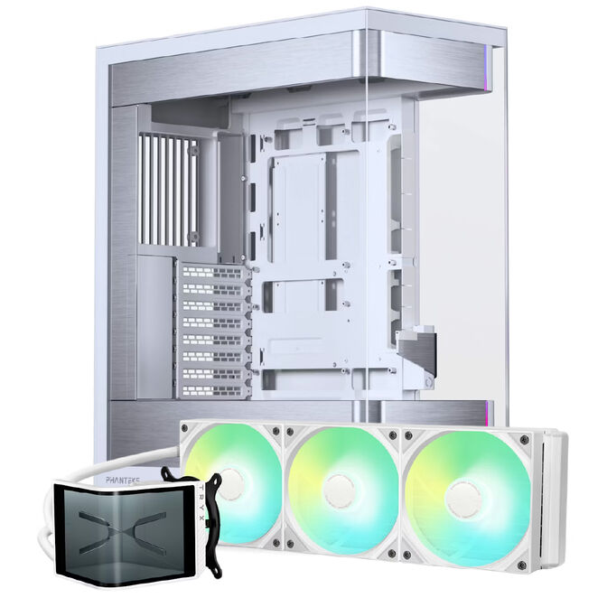 Bundle Caja ATX Phanteks Evolv Series X2 Blanca DRGB + AIO TRYX Panorama SE 360mm image number 0