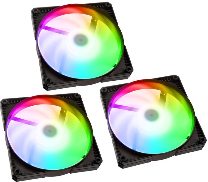 Phanteks PH-F140SK Carcasa del ordenador Ventilador 14 cm Negro, Blanco 3 pieza(s) image number 0