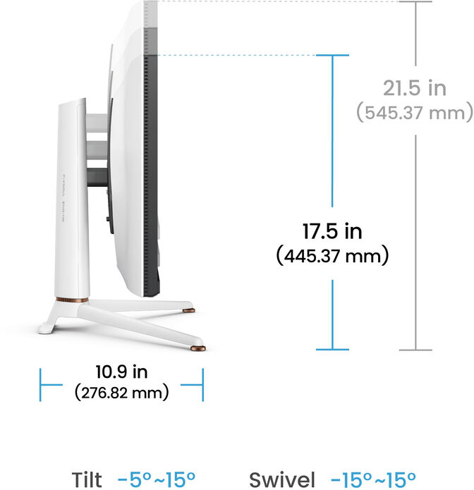 Monitor BenQ MOBIUZ 27" EX271U IPS 4K 165Hz 1ms FreeSync Premium HDR400 image number 11