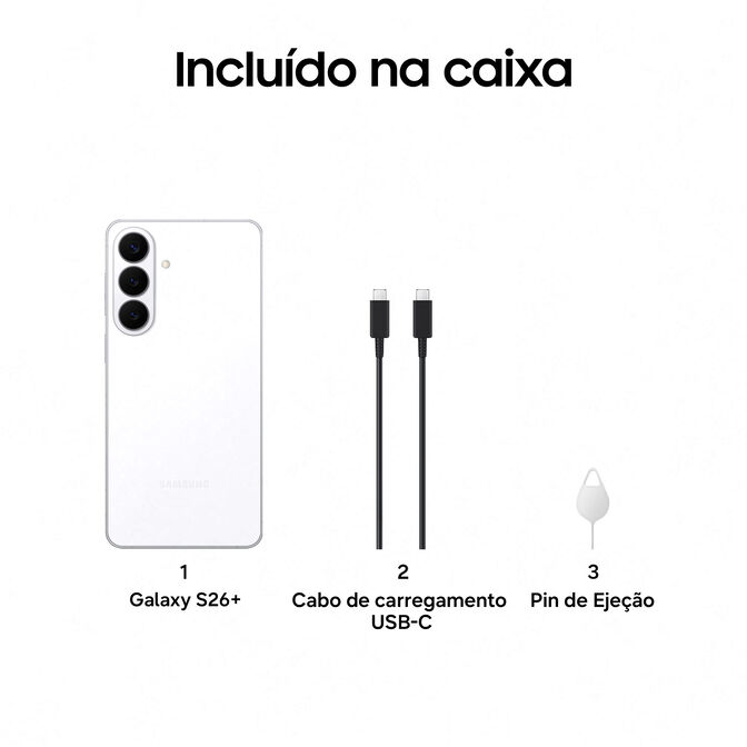 Smartphone Samsung Galaxy S26+ 6.7" (12 / 512GB) 120Hz Blanco image number 6