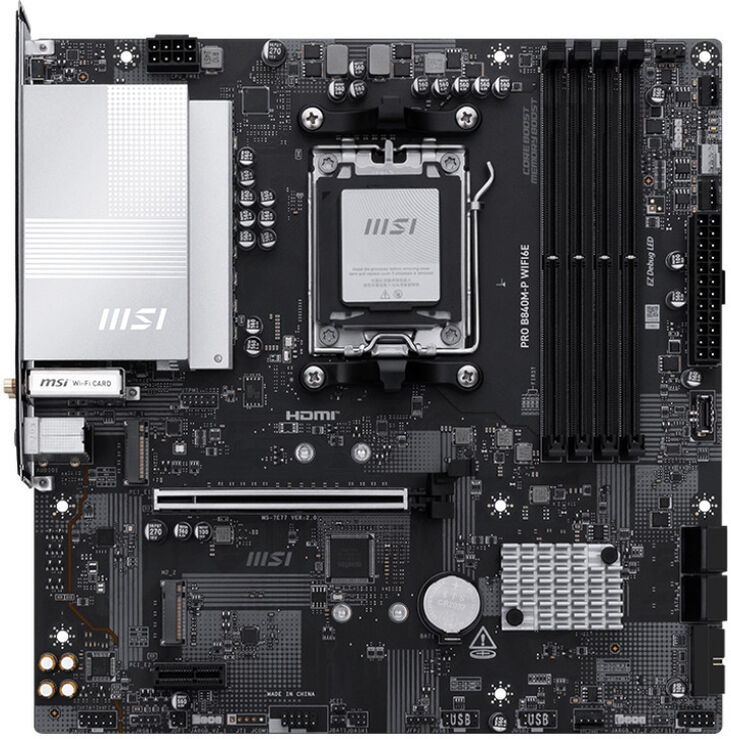 Placa Base MSI PRO B840M-P WIFI6E image number 1