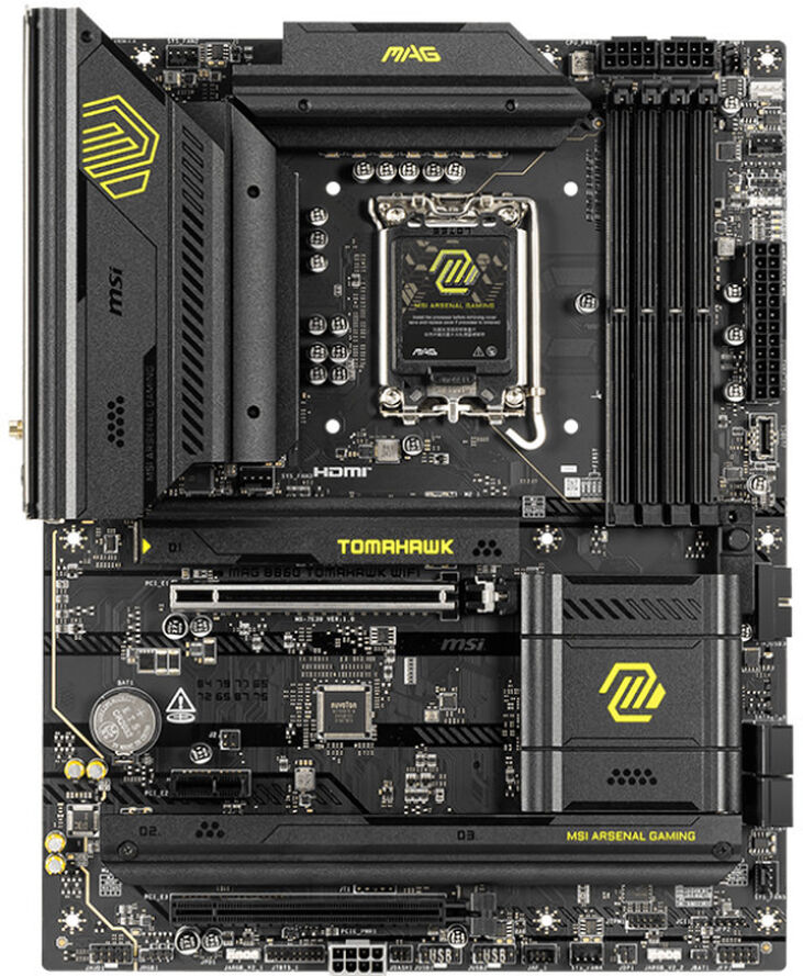 Placa Base MSI MAG B860 TOMAHAWK WIFI image number 1