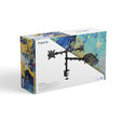 Soporte de Mesa Tooq Doble Tilt 17" a 32" Max. 9Kg (Monitor) / 9Kg (Port&aacute;til) image number null