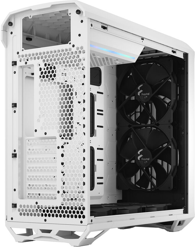 Torre E-ATX Fractal Design Torrent White Tempered Glass image number 12