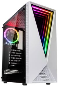 Caja ATX Kolink VOID RGB Vidrio Templado Blanco