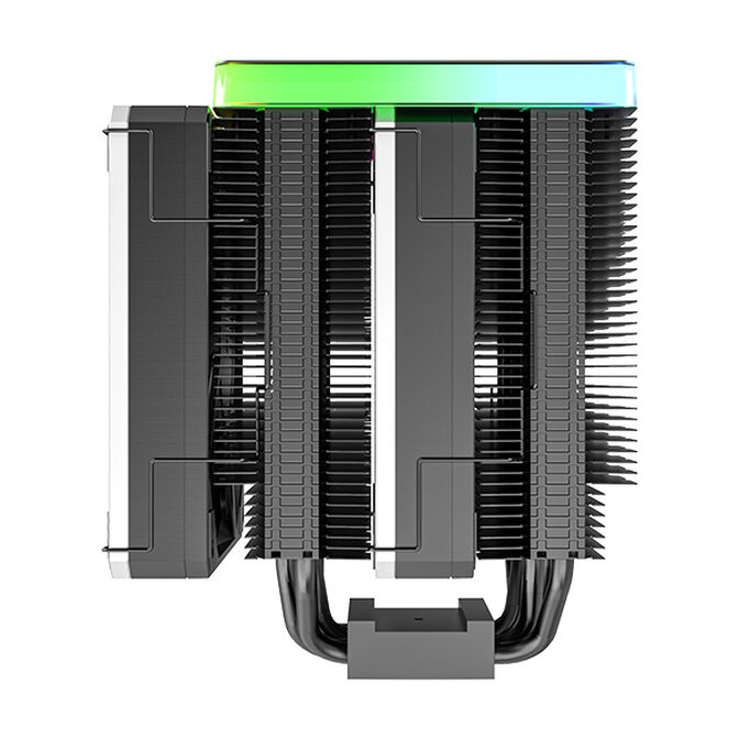 Cooler CPU Montech Metal DT24 Premium ARGB 2x120mm image number 4