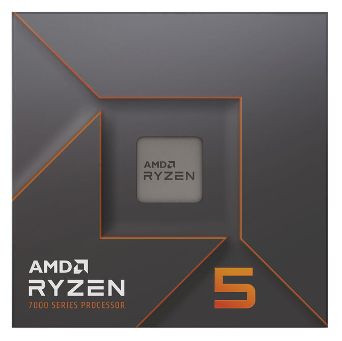 Procesador AMD Ryzen 5 7600X 6-Core (4.7GHz-5.3GHz) 38MB AM5 image number 1