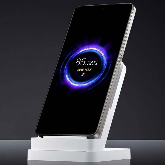Xiaomi 50W Wireless Charging Stand Pro - Cargador Inal&aacute;mbrico con Soporte image number 1