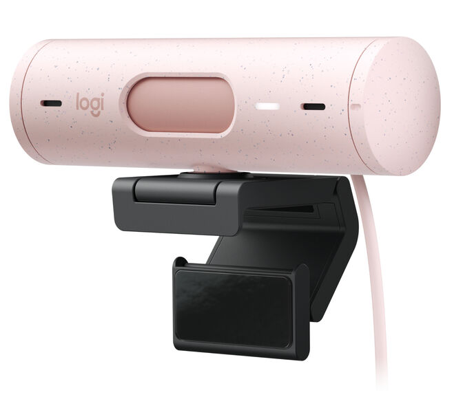 Webcam Logitech Brio 500 Full HD 1080p USB Type-C Rosa image number 2