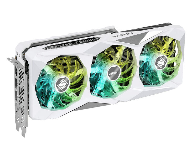 Tarjeta Gráfica ASRock Radeon RX 7800 XT Steel Legend OC 16GB GDDR6 image number 4