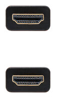 Cable HDMI V2.0 4K@60Hz 18Gbps NanoCable USB-A M/M 5 M Premium Negro image number null