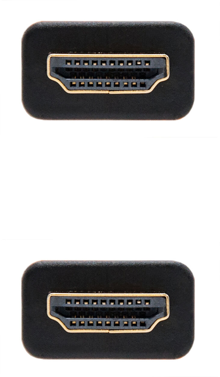 Cable HDMI V2.0 4K@60Hz 18Gbps NanoCable USB-A M/M 5 M Premium Negro image number 2