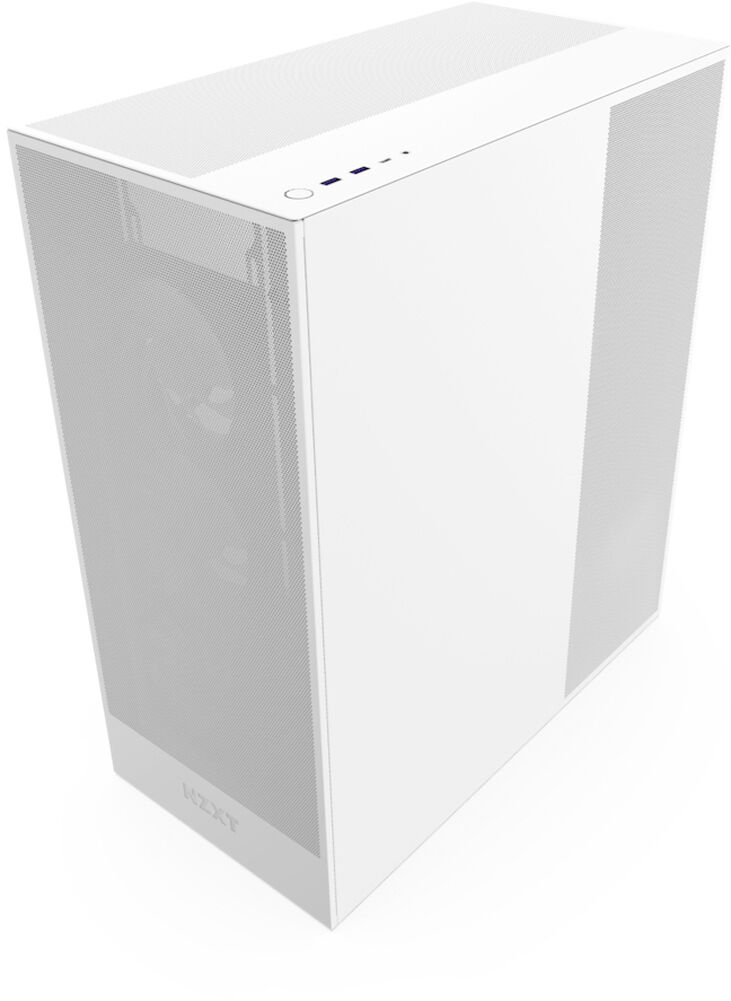 Torre ATX NZXT H7 Flow RGB Blanca Vidro Temperado image number 3