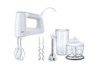 Batidora Braun MultiMix 3 HM 3137 WH 500W Blanco