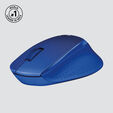 Rat&oacute;n Logitech M330 Silent Plus 1000DPI Wireless Azul image number null