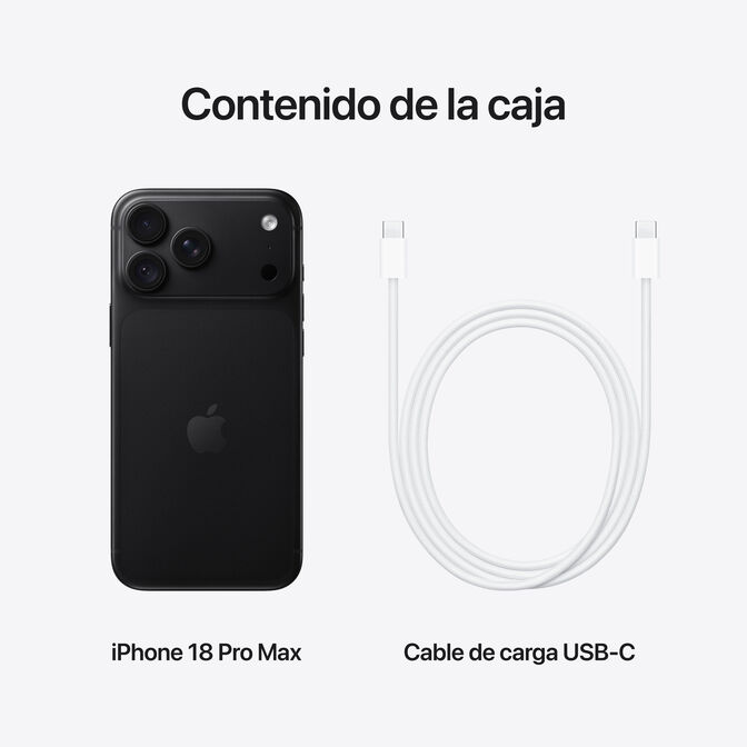 Smartphone iPhone 18 Pro Max 6.9" 2Tb Black image number 6