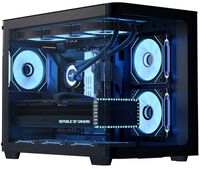 Caja Micro-ATX Aerocool P300C ARGB Vidrio Templado Negro