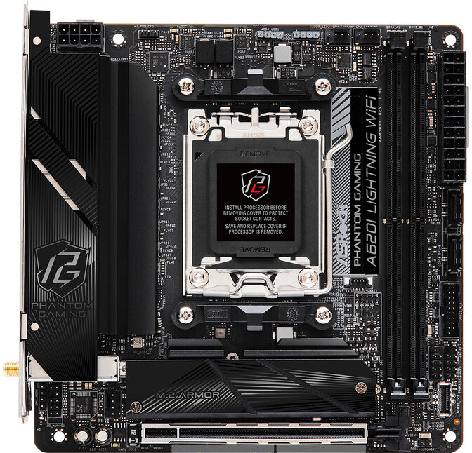 Placa Base ASRock A620I Lightning WiFi image number 0