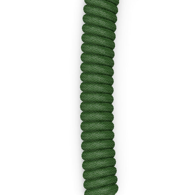 Cable Coiled Glorious USB-C para USB-A , 1,37m - Forest Green image number 4