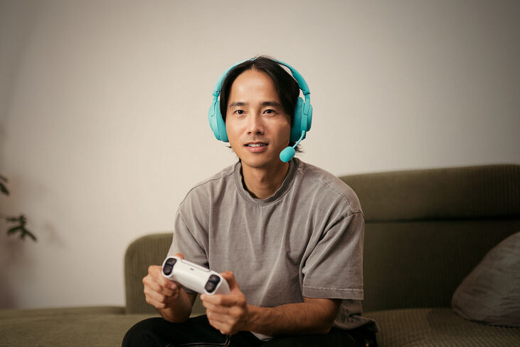 Auriculares SteelSeries Arctis Nova 3P Wireless/Bluetooth Aqua image number 5