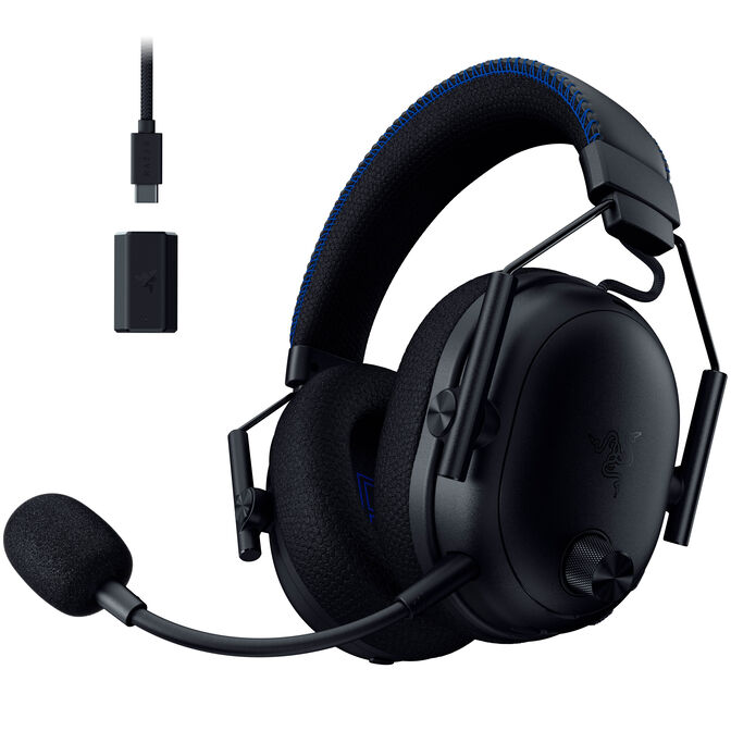 Auriculares Razer BlackShark V3 Pro para PlayStation Wireless/Bluetooth Negro image number 1