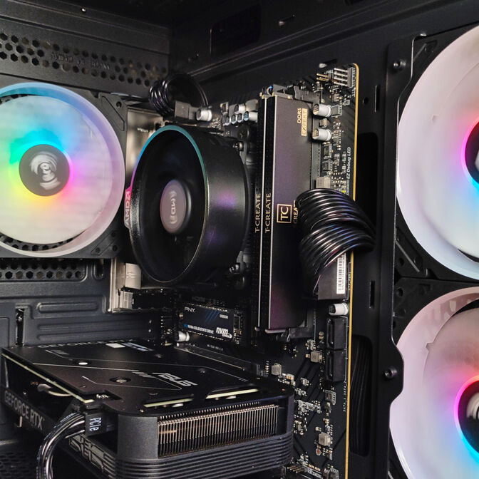 Ordenador King Mod Limited-PC Ryzen 5 7500F 32GB DDR5 1TB RTX 4060 WiFi W11 image number 7