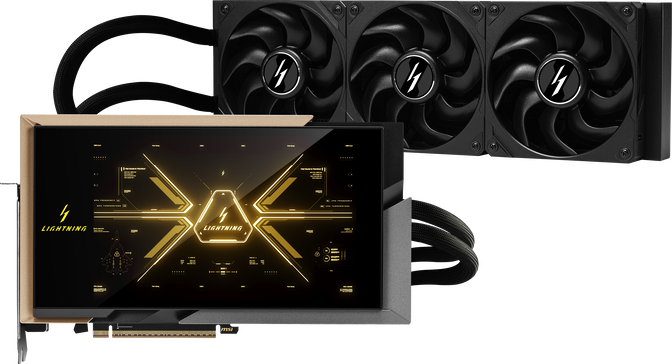 Gr&aacute;fica MSI GeForce&reg; RTX 5090 LIGHTNING Z 32GB GDDR7 DLSS4 image number 4