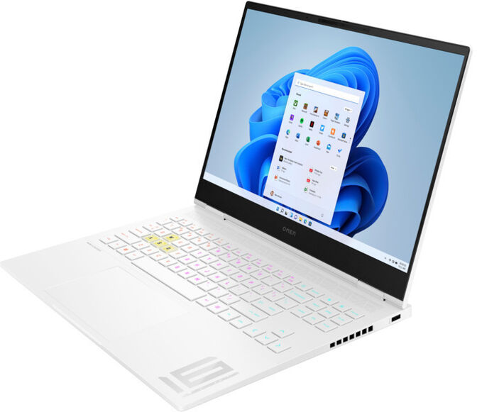 HP OMEN Transcend Laptop 16-u1009np Intel&reg; Core&trade; i7 i7-14700HX 40,6 cm (16") 2K 16 GB DDR5-SDRAM NVIDIA GeForce RTX 4050 Wi-Fi 6E (802.11ax) Windows 11 Home Blanco image number 1