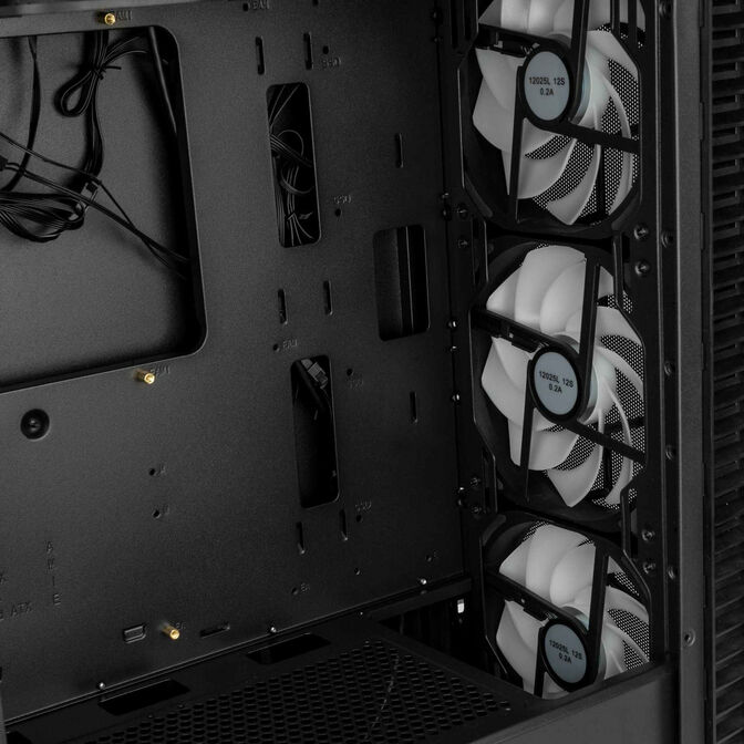 Caja ATX Kolink Observatory HF Mesh ARGB Negro image number 9