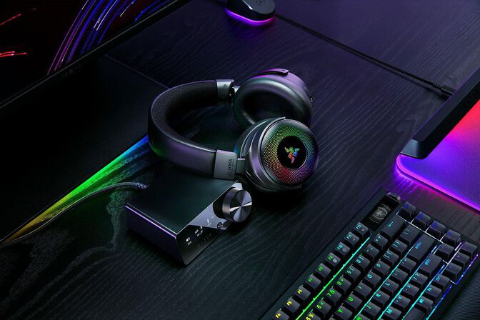 Headset Razer Kraken V4 Pro RGB Wireless/Bluetooth image number 4