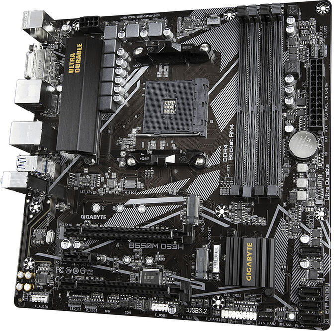 Placa Base Gigabyte B550M DS3H image number 3