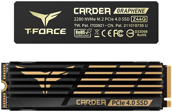 SSD Team Group T-Force Cardea Z44Q 4TB Gen4 M.2 NVMe (5000/4000MB/s) image number 0