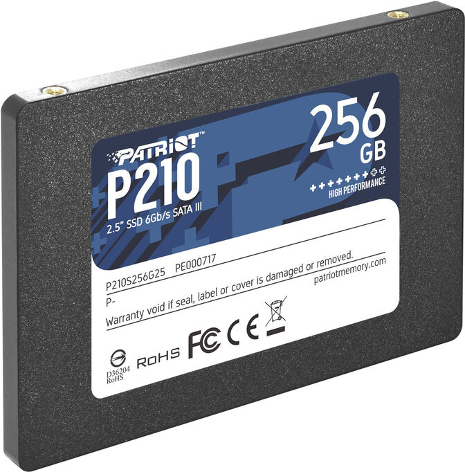 SSD Patriot P210 256GB SATA III (520/430MB/s) image number 0