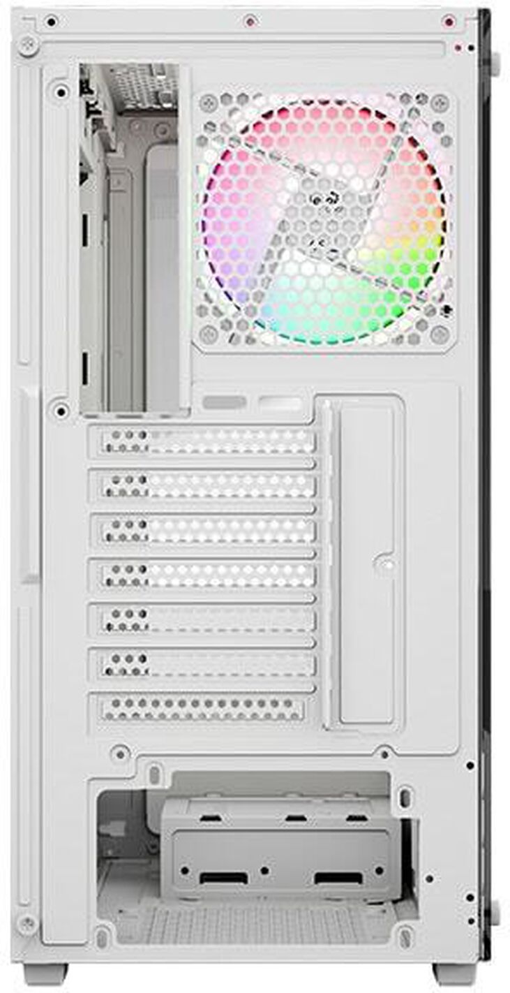 Caja ATX Aerocool Pivot Vidrio Templado Blanco image number 2