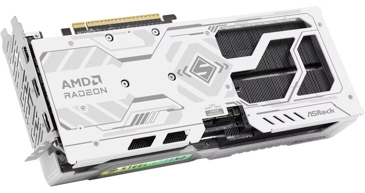 Tarjeta Gráfica ASRock Radeon RX 9060 XT Steel Legend OC 16GB GDDR6 image number 8
