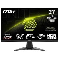 Monitor MSI 27" MAG 276CXF Rapid VA FHD 280Hz 0.5ms