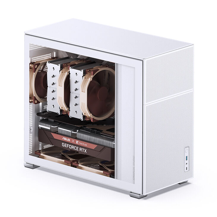 Caja ATX Jonsbo D41 MESH Vidrio Templado Blanco image number 26