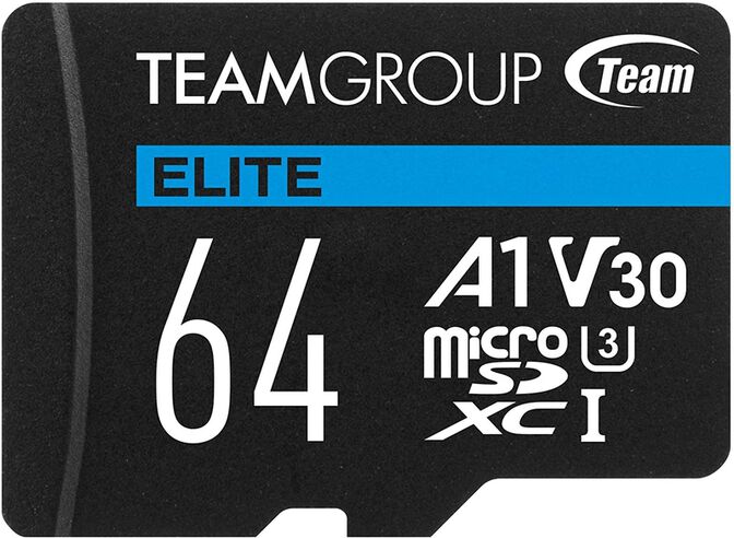 Tarjeta de Memoria Team Group Elite MicroSDXC A1 UHS-I U3 V30 64GB image number 0