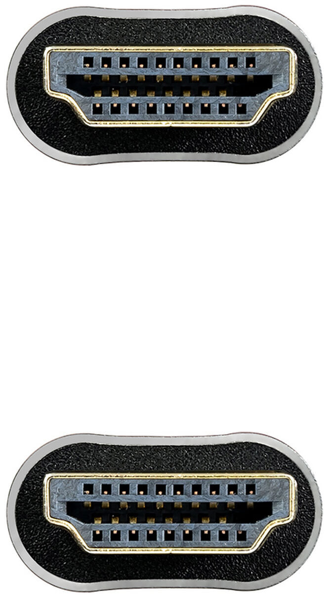 Cable HDMI V2.1 Ultra High Speed NanoCable USB-A M/M 2 M Negro Certificado ULTRA image number 2