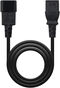 Cable de Alimentación Nanocable C13/F-C14/M 3M Negro