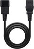 Cable de Alimentación Nanocable C13/F-C14/M 3M Negro image number null