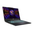 MSI Cyborg 15 A13VF-447XPT Intel&reg; Core&trade; i7 i7-13620H Port&aacute;til 39,6 cm (15.6") Full HD 16 GB DDR5-SDRAM 1 TB SSD NVIDIA GeForce RTX 4060 Wi-Fi 6E (802.11ax) FreeDOS Negro image number null