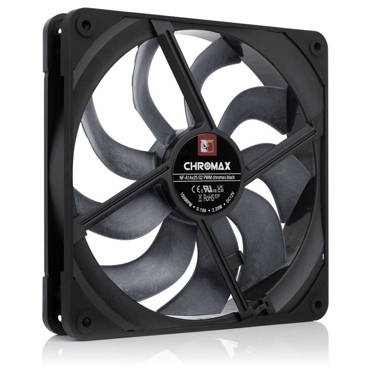 Ventilador Noctua NF-A14 G2 PWM Chromax LCP 140mm image number 1