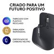 Rat&oacute;n &Oacute;ptico Logitech MX Master 3S Advanced Bluetooth Edition 8000DPI Graphite image number null