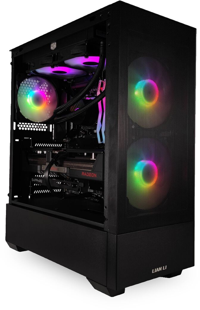 Ordenador King Mod Gamer-PC Ryzen 7 7800X3D 32GB DDR5 1TB RX 9070 XT WiFi W11 image number 1