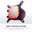 Kit de Refrigeraci&oacute;n L&iacute;quida CPU NZXT Kraken Core 240 RGB image number null