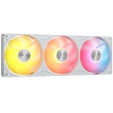 Ventilador Corsair iCUE Link RS360 II Unified Frame Blancas ARGB PWM Triplo Ventilador 120mm (360mm) image number null