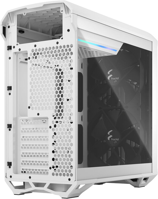 Torre E-ATX Fractal Design Torrent Compact Blanco Templado Clear Tint image number 4