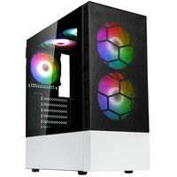 Caja ATX Kolink Observatory MX Mesh ARGB Negro/Blanco