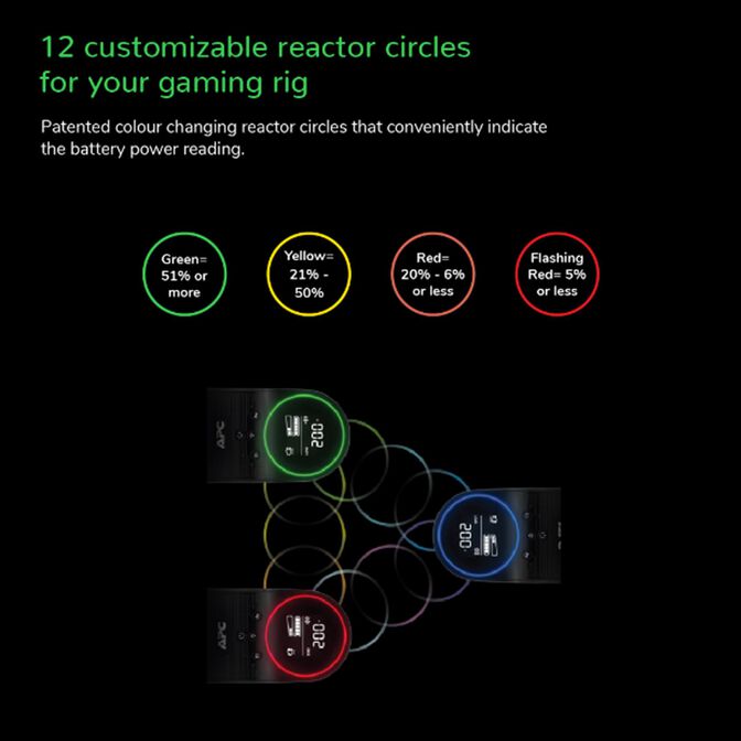 UPS APC Back-UPS Pro Gaming RGB 2200VA/1320W IEC/Shucko image number 8